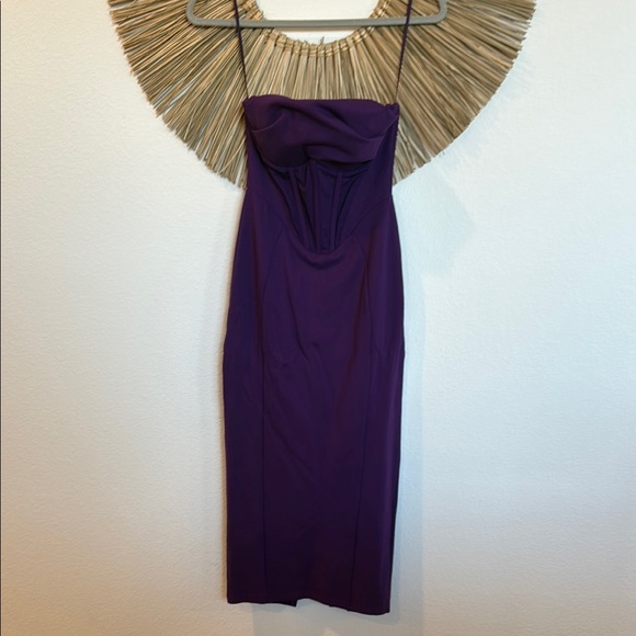 Fashion Nova Purple Sweetheart Slip Dress - Picture 8 of 14